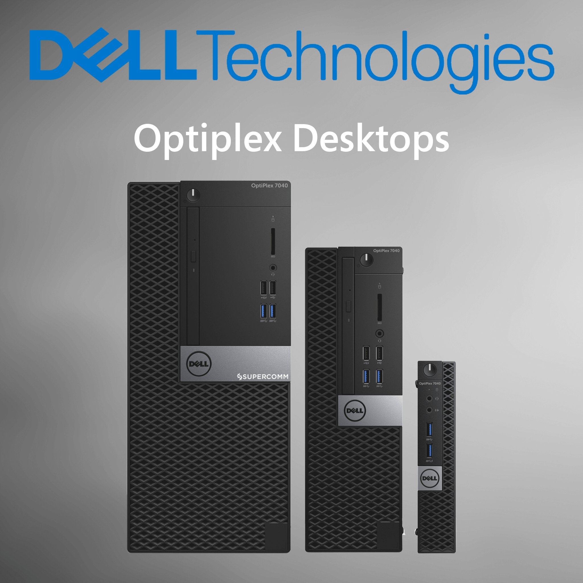 Dell OptiPlex GX5040 - Intel i5 Desktop + 19 Screen - 1 Year Warranty