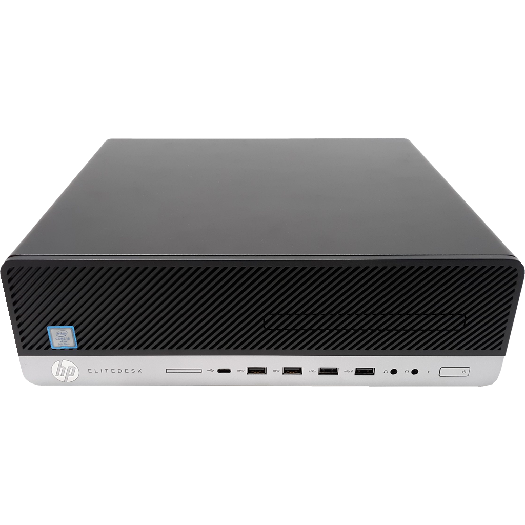 HP 800 G5 EliteDesk Intel i7, 9th Gen - SFF Desktop with - 3 Year