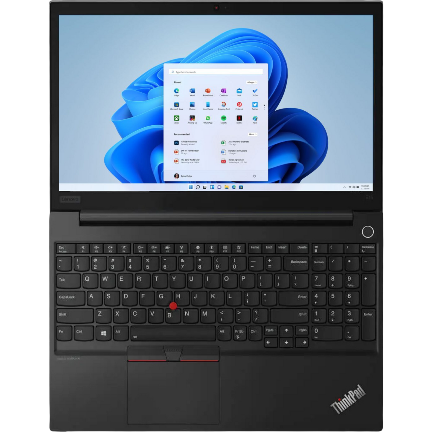 Lenovo ThinkPad E15 Intel i5, 11th Gen Laptop with 16GB Ram