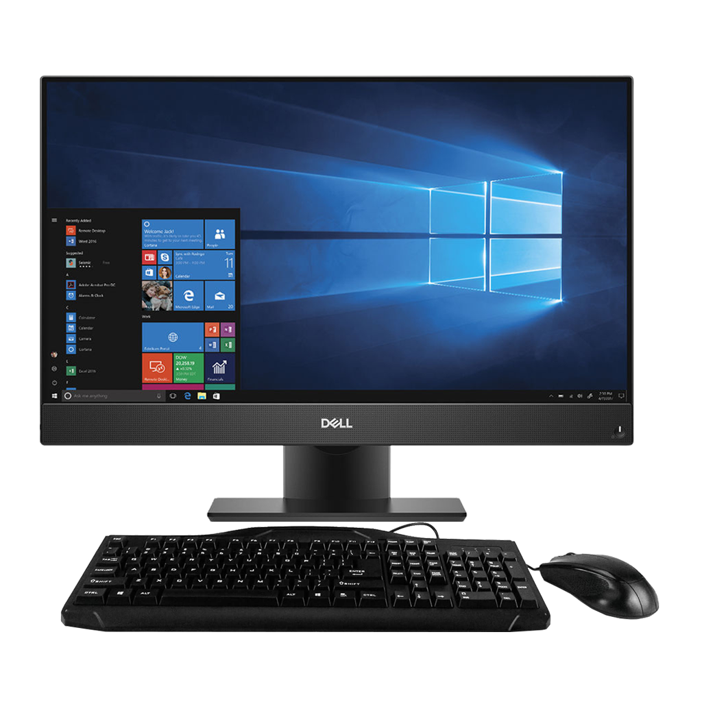 Desktop Computers - Dell OptiPlex GX7460 Intel I5, 8th Gen 23.8" All-in-One Touch Screen Desktop