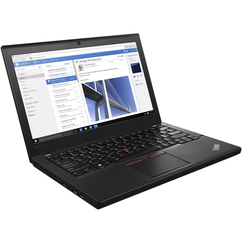 Lenovo ThinkPad X260 Intel i5, 6th Gen Laptop with 8GB Ram