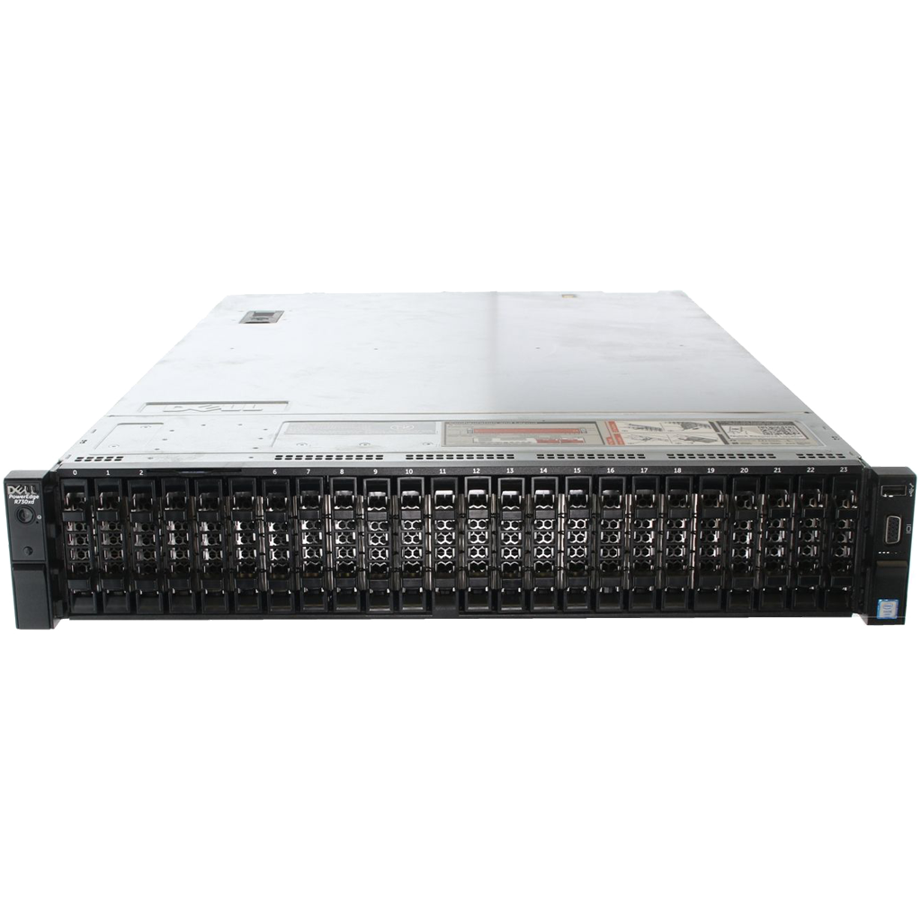 Dell PowerEdge R730XD 2 x 18 Core Intel Xeon Server with 256GB ECC Ram - 2.5" Backplane