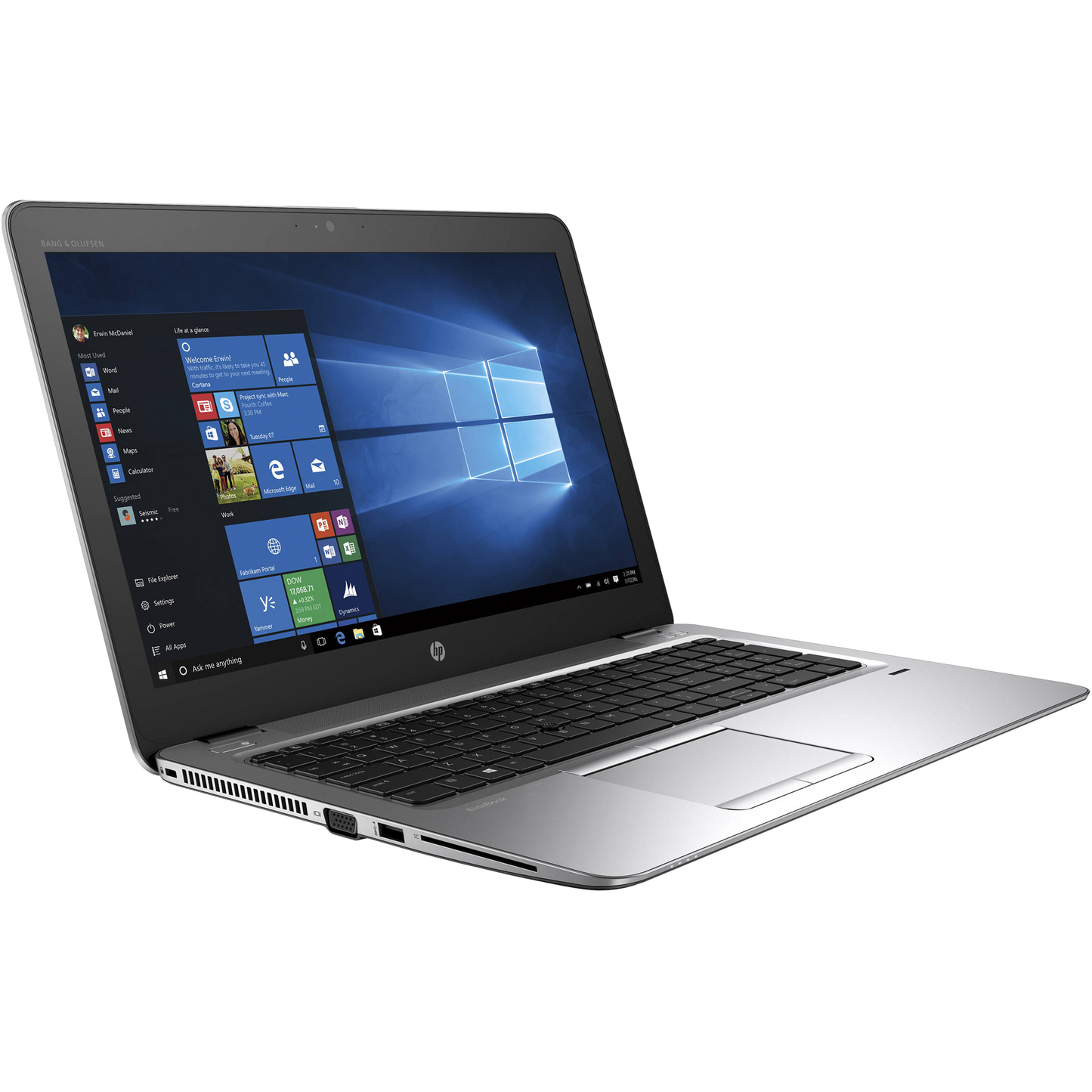 HP EliteBook 850 G3 Intel i7, 6th Gen Ultrabook Laptop with 8GB Ram Laptops - Refurbished