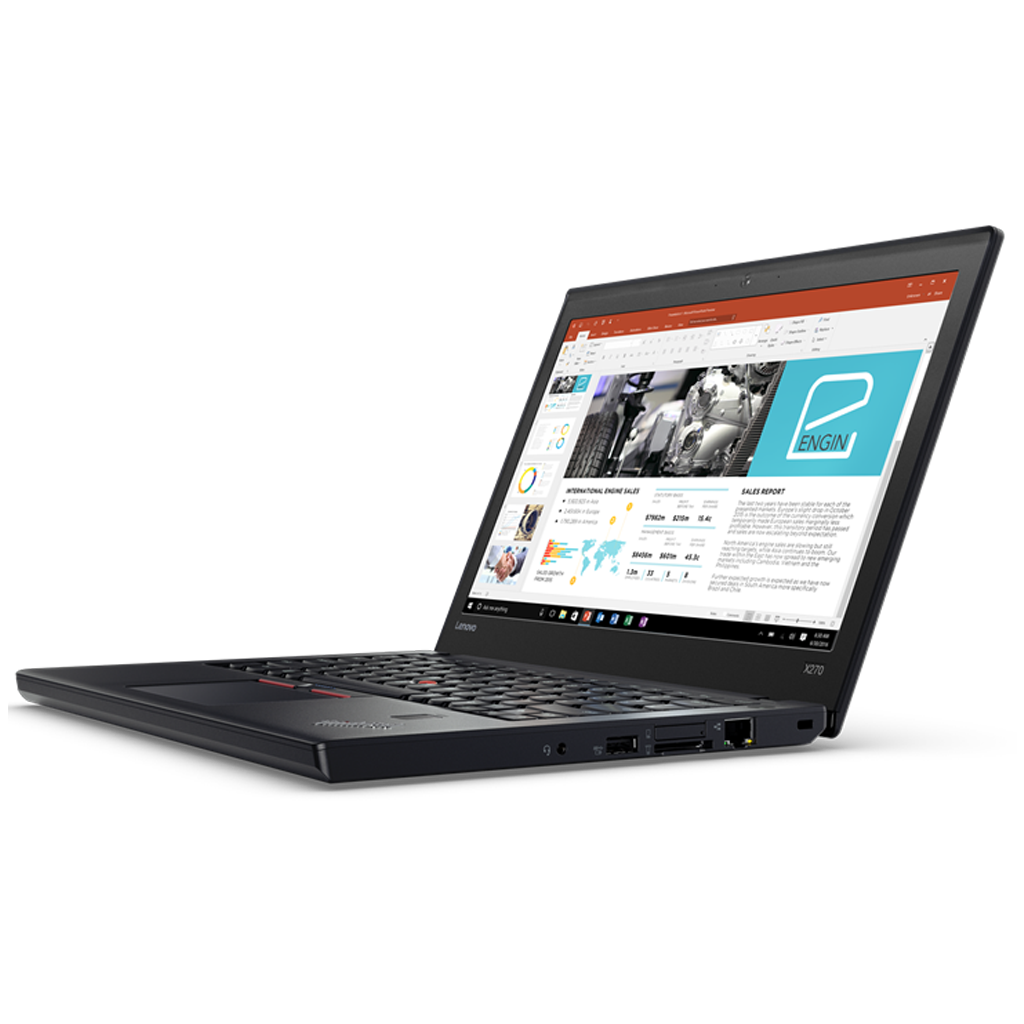 Lenovo ThinkPad X270 Intel i5, 6th Gen Laptop with 16GB Ram + 512GB SSD