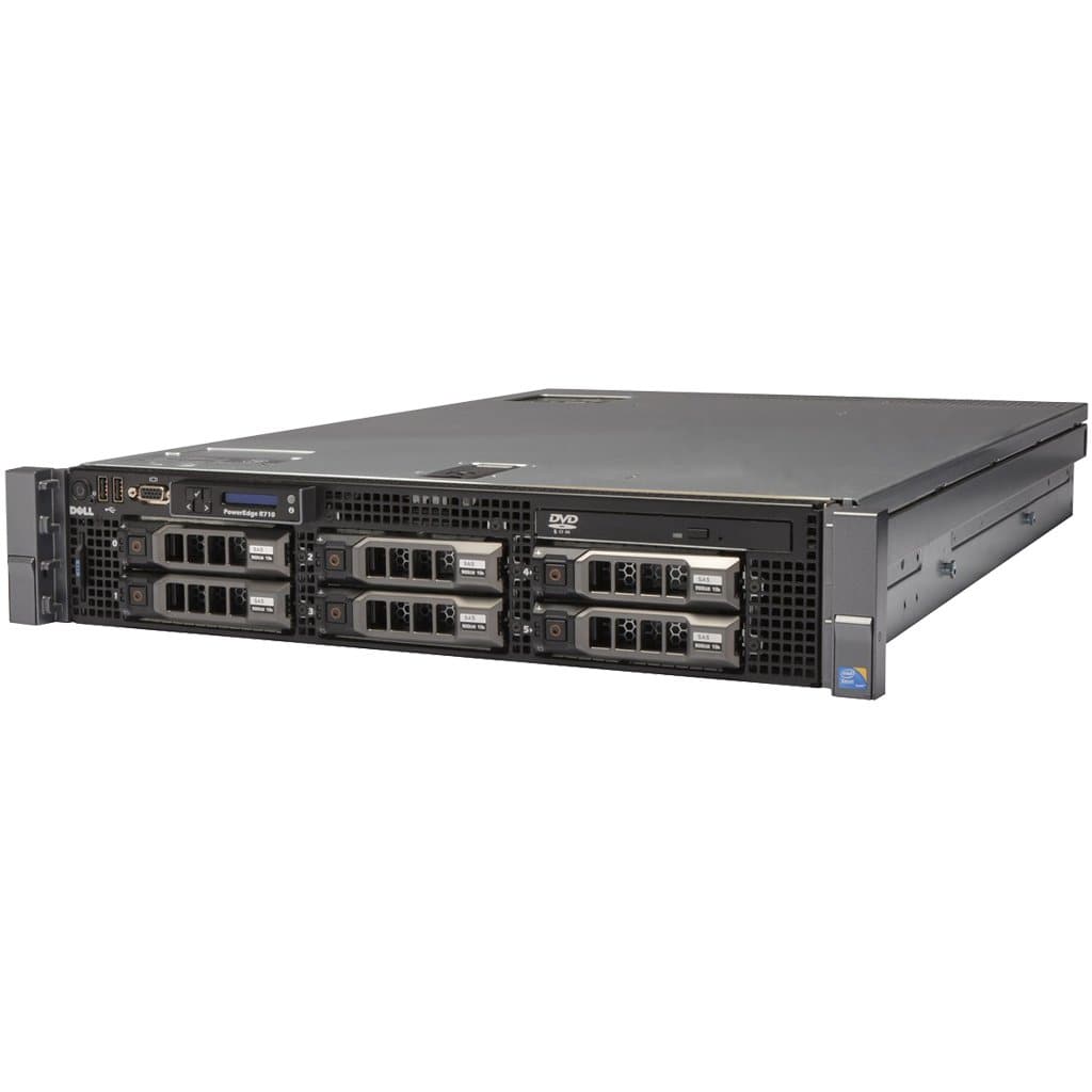 Dell R710 Refurbished PowerEdge Server - 1 Year Warranty